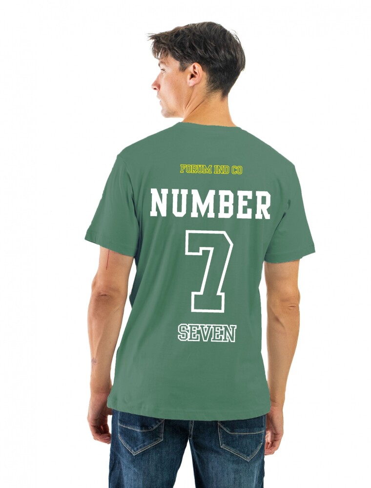 Remera Estampada C/V BGDH REVB-21 Pino/ Letras 065