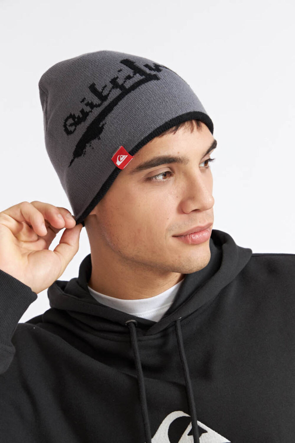 Quiksilver Gorro reversible de invierno LOGO Hombre - Multicolor Multicolor