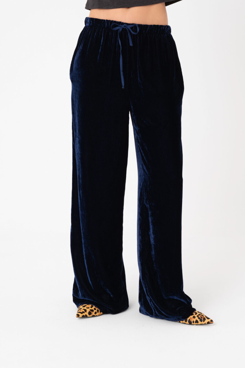PANTALÓN VELVET Azul