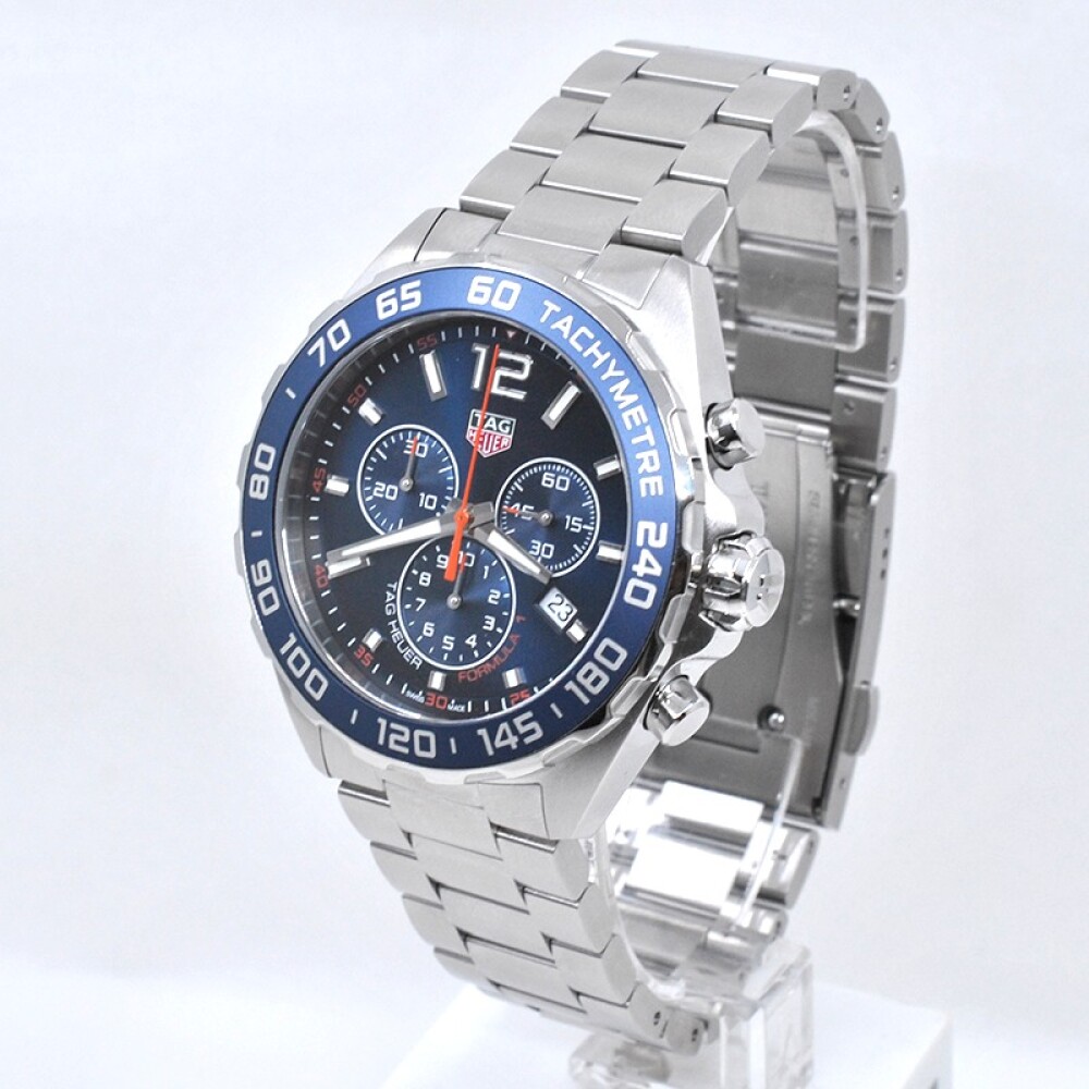 Tag Heuer Fórmula 1 Chronograph 43 mm quartz CAZ1014 con estuche y papeles Tag Heuer Fórmula 1 Chronograph 43 mm quartz CAZ1014 con estuche y papeles