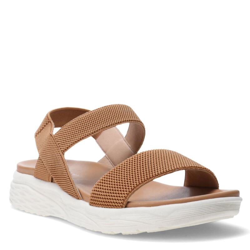 Sandalias de Mujer Lady Confort VITRE con tiras Marrón Camel