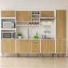 COMBO COCINA - LINEA WOOD BLANCO
