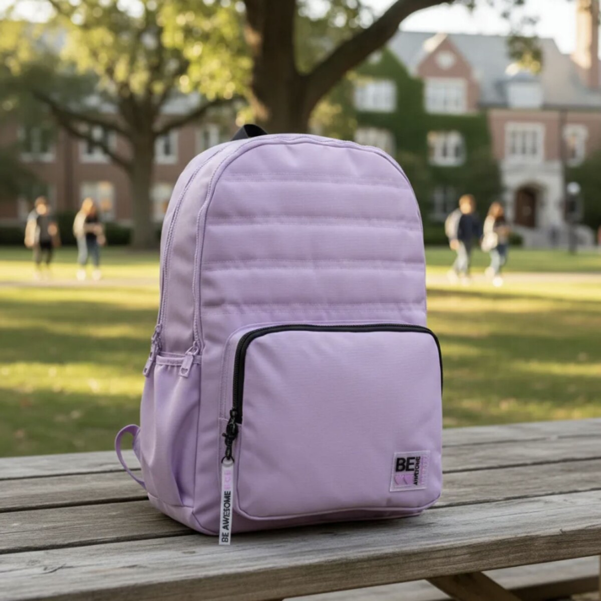 Mochila Trendy diseño Be - Lila 