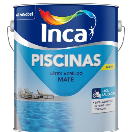 PINTURA PARA PISCINAS ACRILICO AZUL 4L INCA ++ N/a