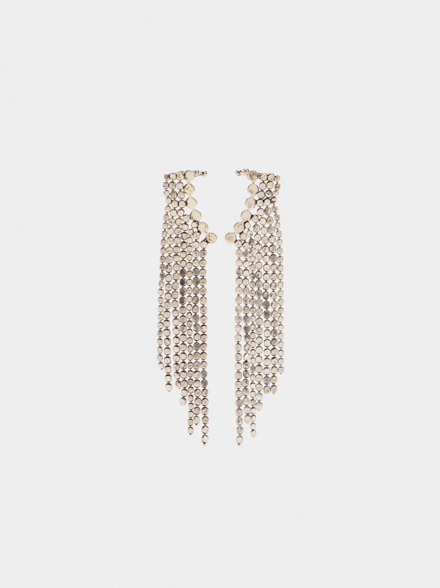 Pendientes Ear Jacket Cascada - plateado 