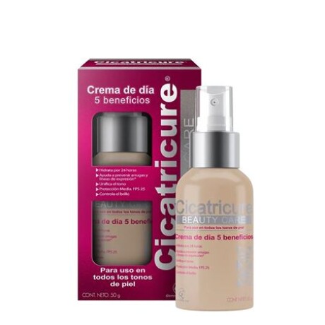 CICATRICURE BEAUTY CARE CREMA DE DIA 5 BENEFICIOS 50gr CICATRICURE BEAUTY CARE CREMA DE DIA 5 BENEFICIOS 50gr
