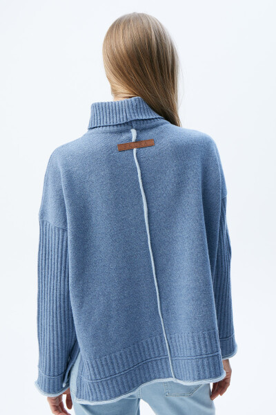 Polera Resia Azul Jean