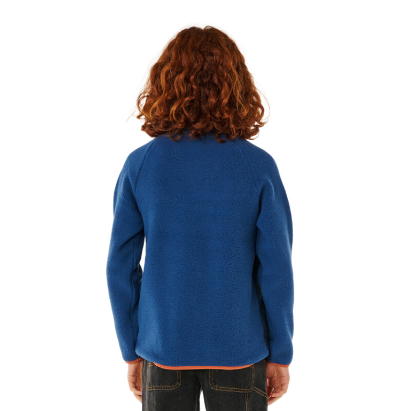 Buzo Rip Curl Heritage Polar Fleece Niño - Azul Buzo Rip Curl Heritage Polar Fleece Niño - Azul