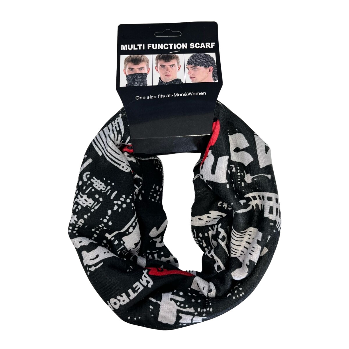 Buff cuellera con interior afelpado - Blanco 