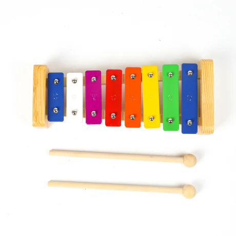 XILOFON DE MADERA COLORES INFANTIL 8 NOTAS XILOFON DE MADERA COLORES INFANTIL 8 NOTAS