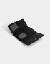 Ficheros Boho Billetera Fichero Bordada - Negro