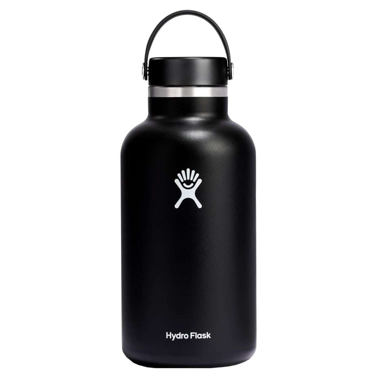 Botella Hydro Flask 64 Oz Wide Mouth - Negro 