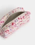 Porta Cosméticos Estampados Porta Cosméticos Cuerina Frutas - Blanco Crudo