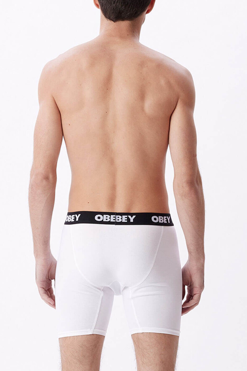 ESTABLISHED WORK 2 PACK BOXERS Blanco