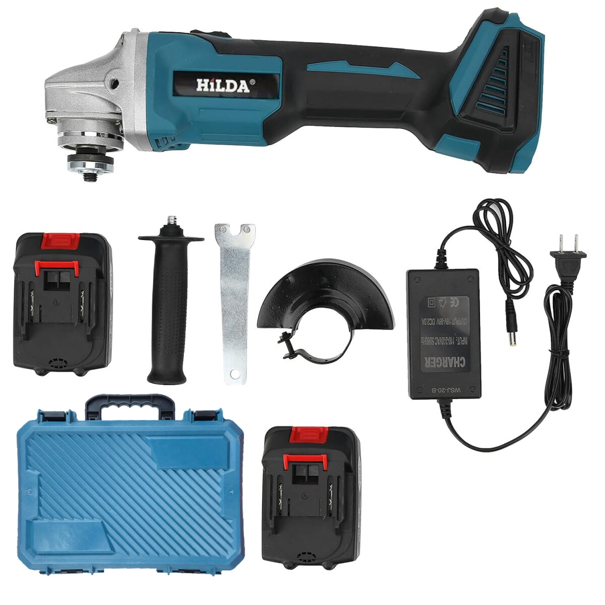 Amoladora Angular 2 Batería 21v Dw437 - AMOLADORA ANGULAR 125MM 2 BAT. DW437 