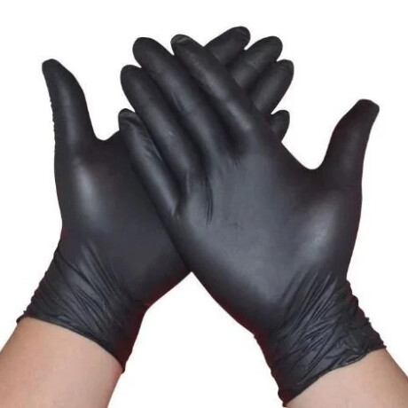 Guantes de Nitrilo Negros Premium XL