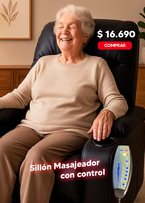 ¡Sillón Masajeador en oferta para Mamá!