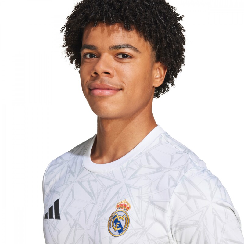 Remera Real Madrid Preshi de Hombre Blanco