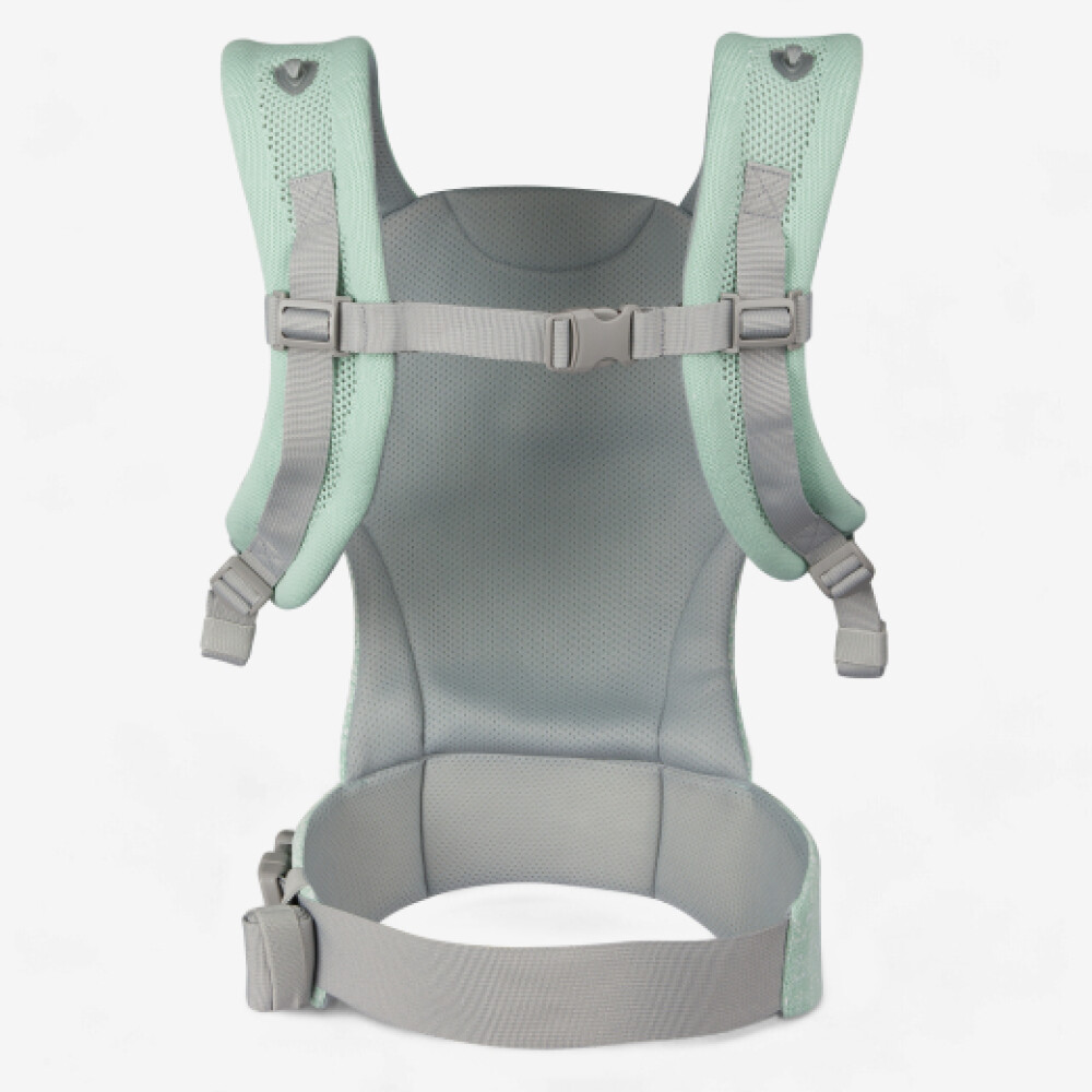 Mochila porta bebe Hoody Kikkaboo verde agua