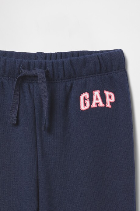 Pantalón Deportivo Logo Gap Toddler Niña Tapestry Navy
