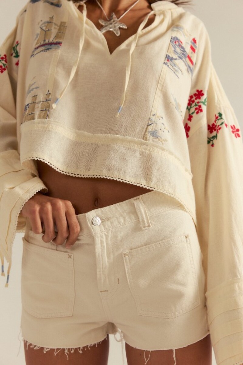 BETTIE SAILOR SHORT Marfil