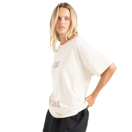 Remera Roark Sun Oversized Beige