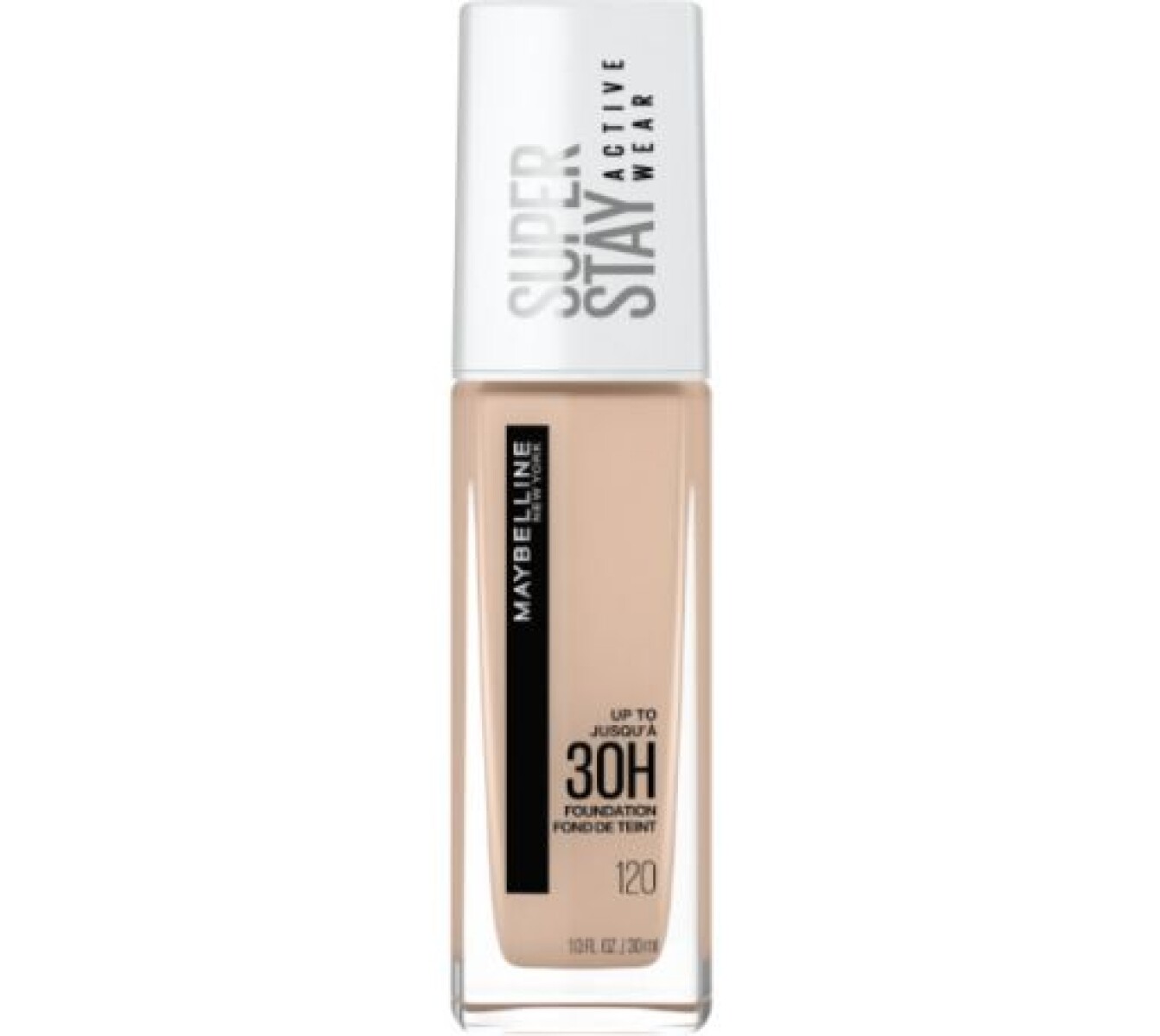 MAYBELLINE BASE SUPER STAY 30HS FULL COVERAGE N°120 CLASICC IVORY 30ml 