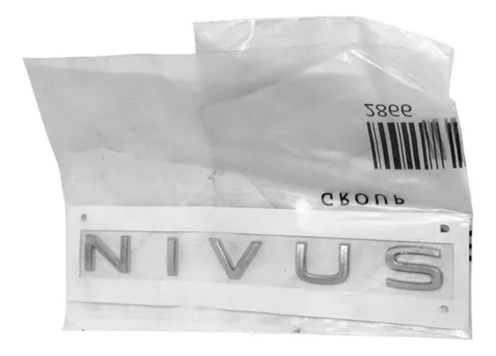 EMBLEMA NIVUS DE PORTON TRASERO 