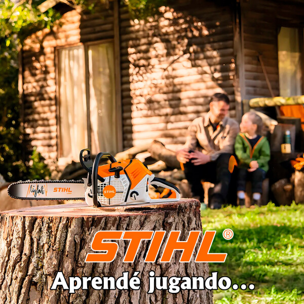 Juguete Motosierra De Juguete A Pilas Para Niños MOTOSIERRA STIHL DE JUGUETE 04216000053