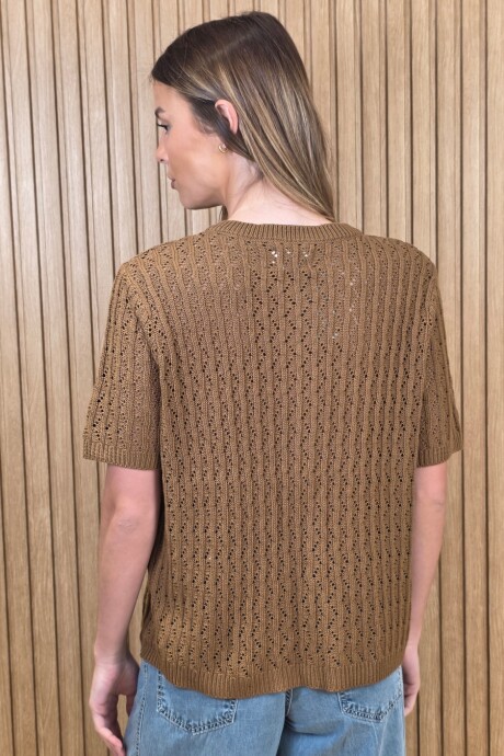 Cardigan Mora Ocre