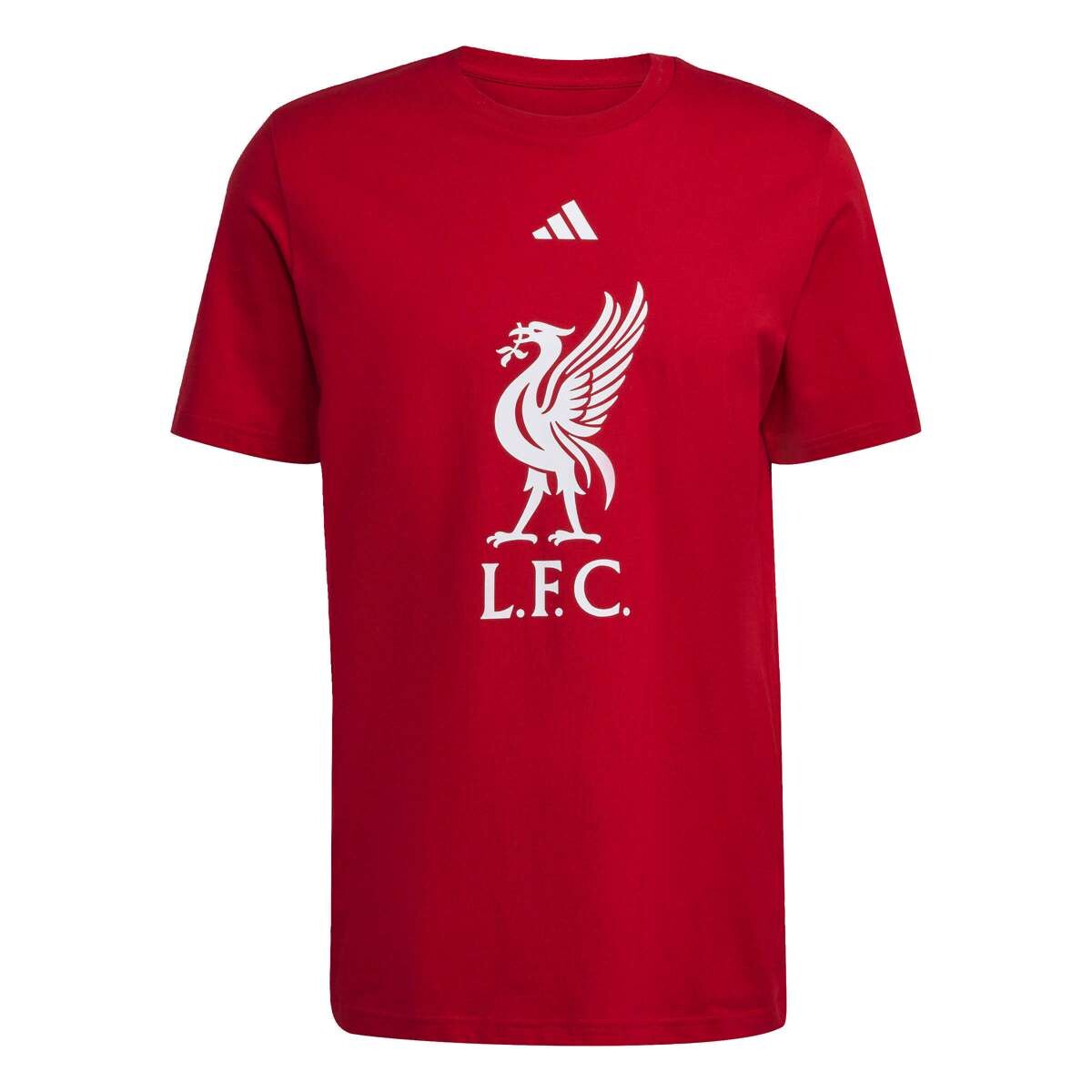 Remera Liverpool FC DNA de Hombre - Rojo 