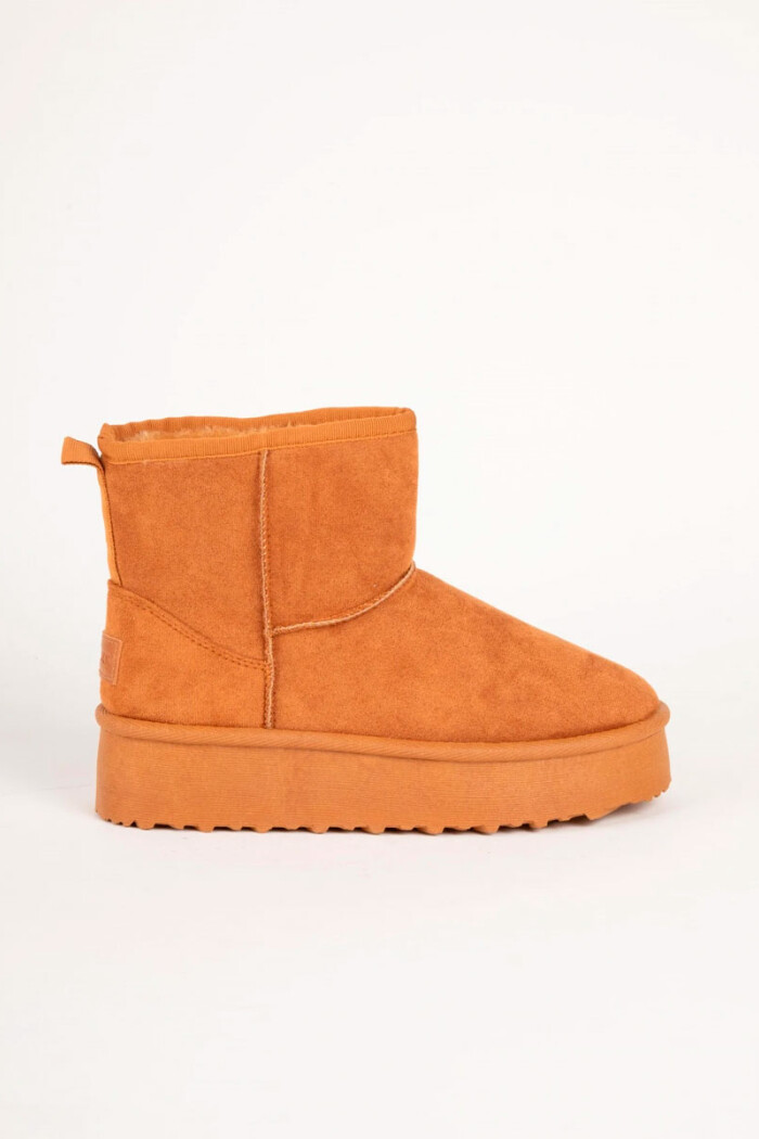 BOTA MUJER PADDOCK FURRYS Camel