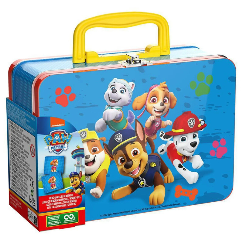 Juego Memoria Mini Lata - Games Paw Patrol Juego Memoria Mini Lata - Games Paw Patrol