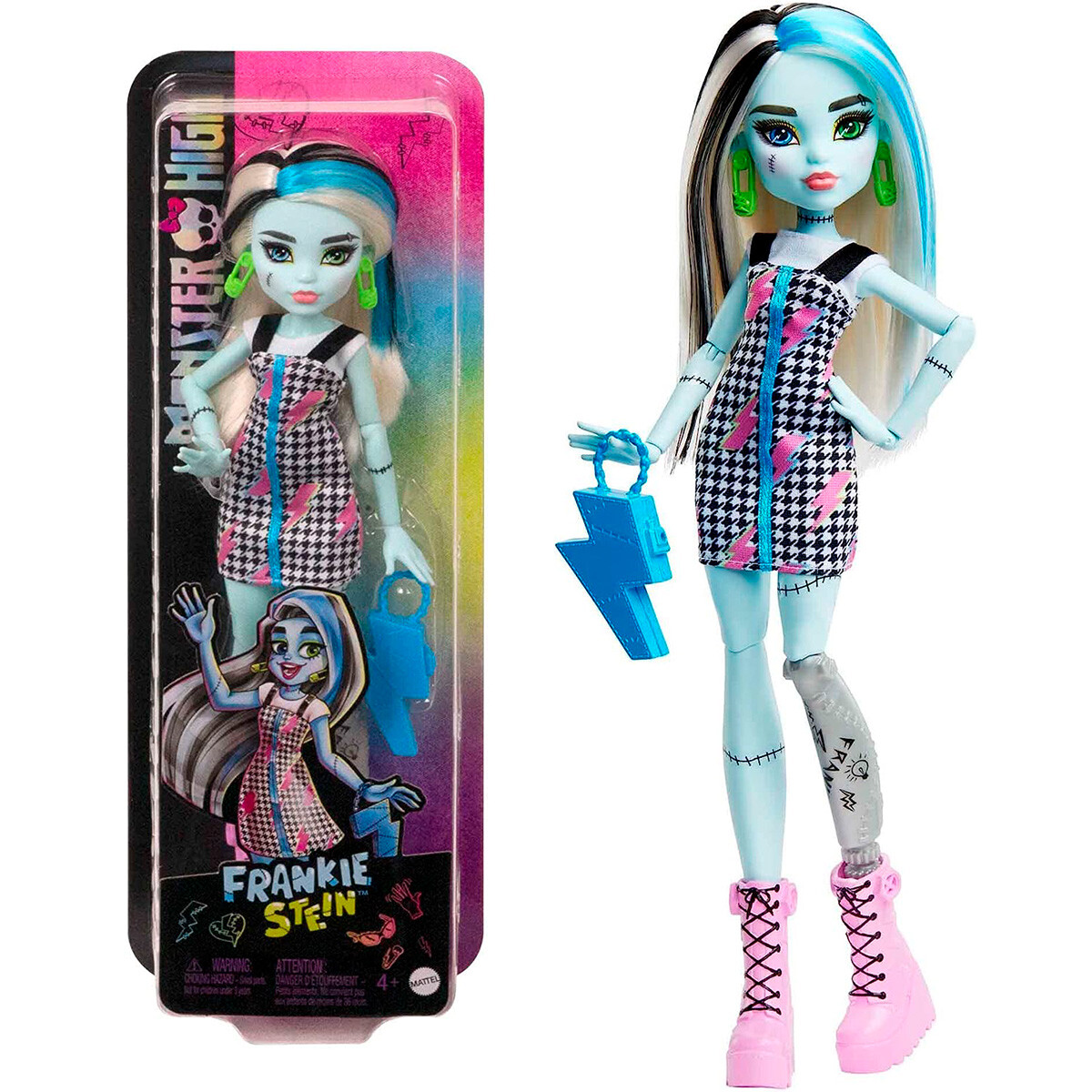 Muñeca Monster High 32cm Articulada + Accesorios - Dracula 