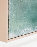 Cuadro abstracto Selnar verde 60 x 90 cm