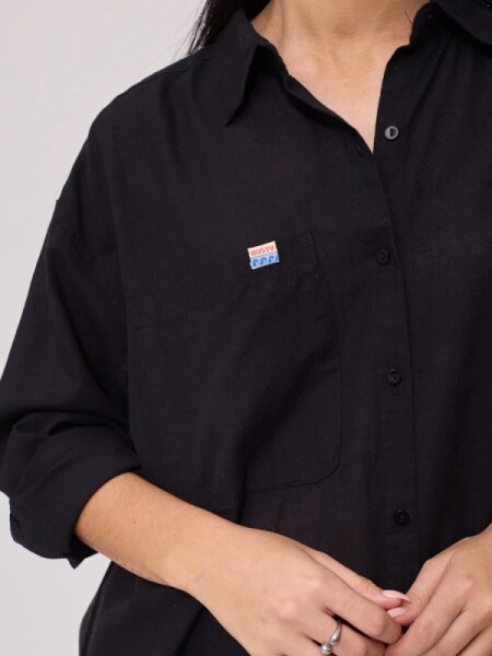 CAMISA RUSTY VIONA NEGRO