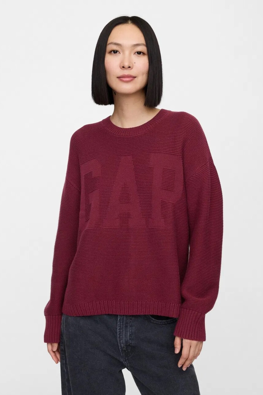 Buzo Logo Gap Mujer Red Delicious