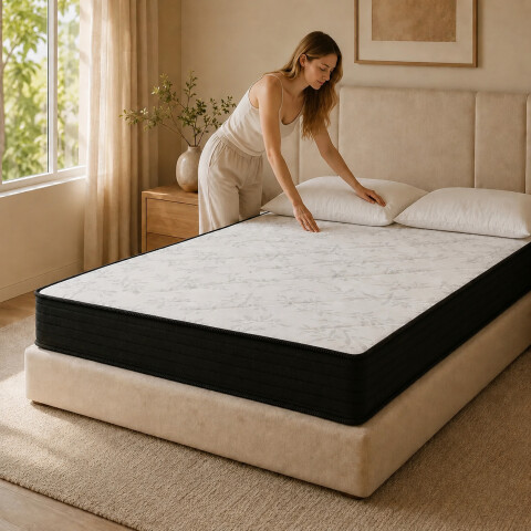 Colchon SUPER MEGA · Espuma · Reversible · 130 kg 1y1/2 Plaza - 110 cm