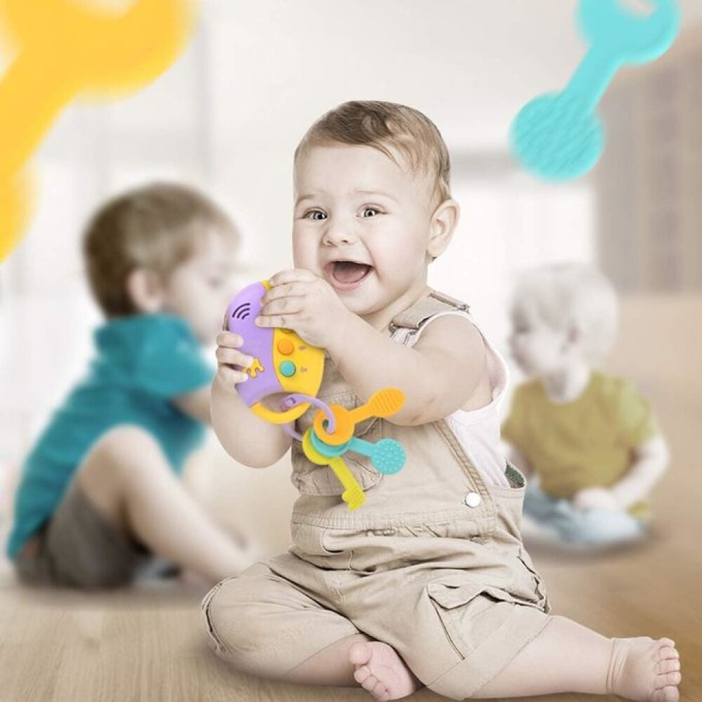 Mordillo sonajero con musica HUANGER llaves Mordillo sonajero con musica HUANGER llaves