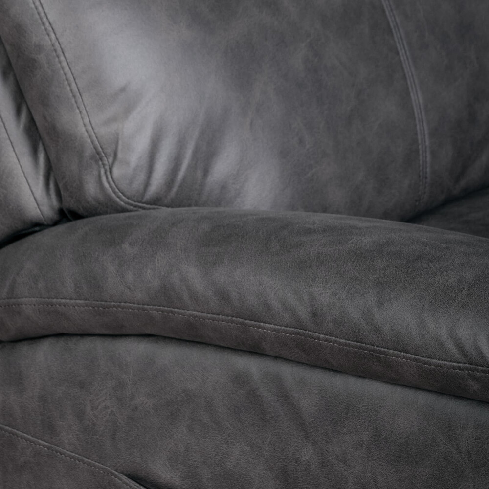 RECLINER C/LIFT 1 CUERPO TELA GRIS DUBLIN GRAFITO