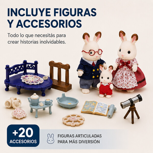 Sylvanian Families Casa Con Faro De Luz Accesorios Juguete Sylvanian Families Casa Con Faro De Luz Accesorios Juguete