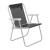 Silla Plegable de Aluminio 1 Posición NEGRO