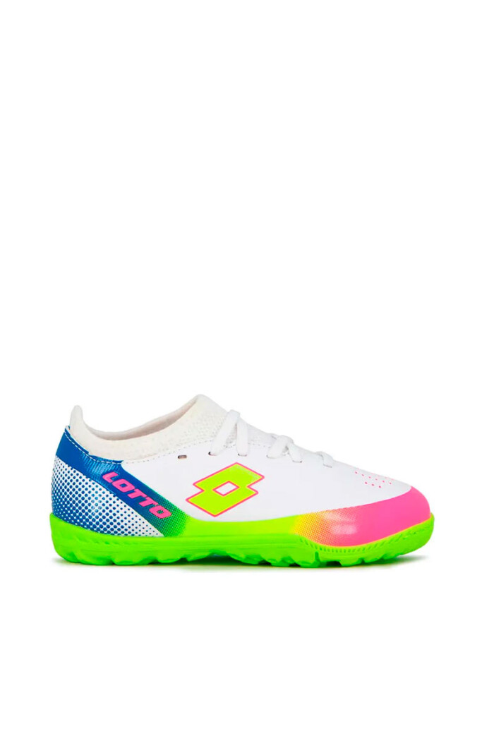 ZAPATO FUTBOL 5 LOTTO IMPERIO Blanco-multicolor