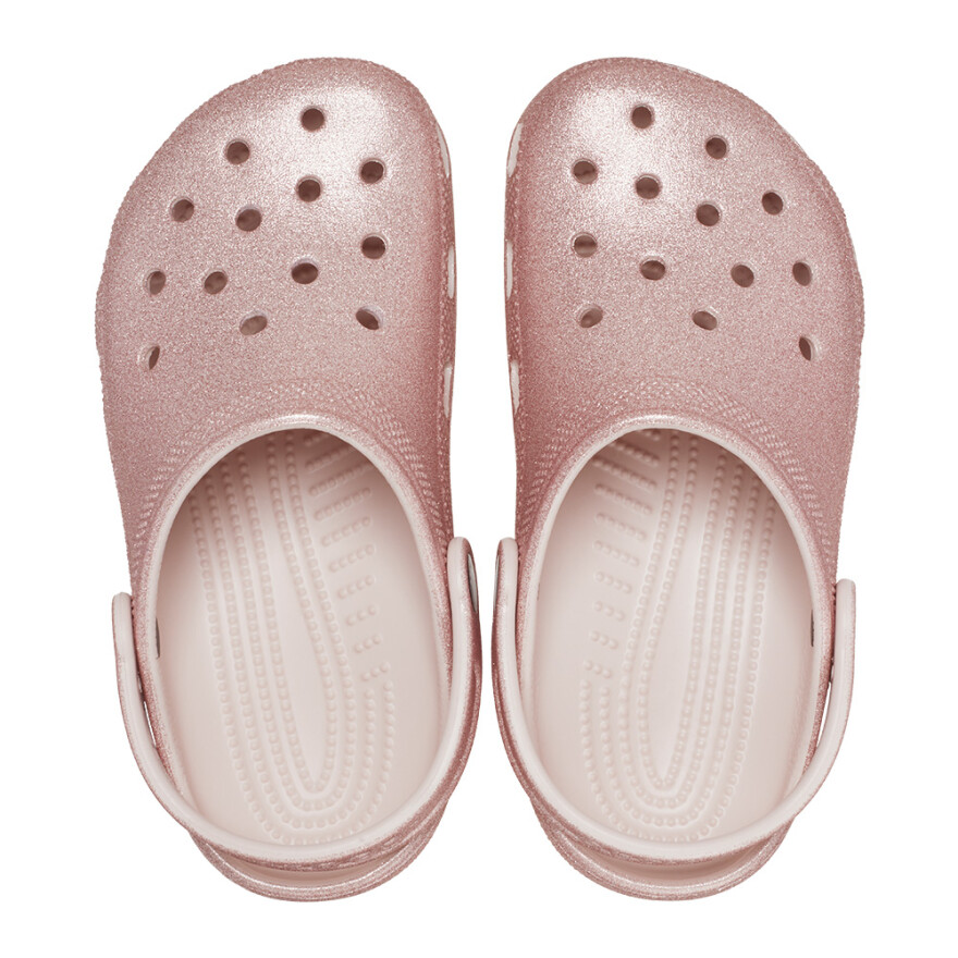 Classic Glitter Clog K - Niños Quartz Glitter