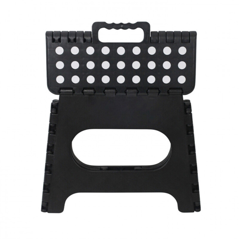 Banqueta plegable 29x22x22 NEGRO