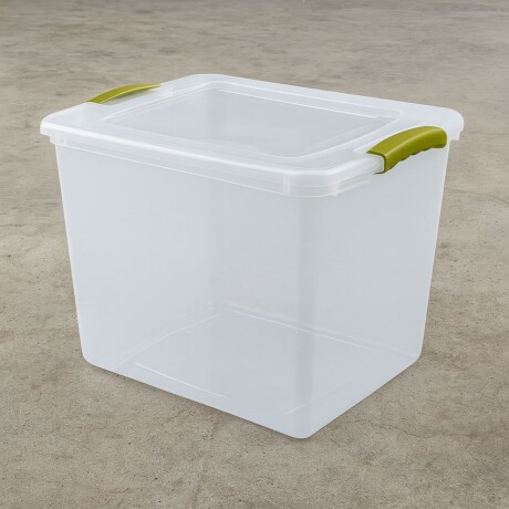 Caja organizadora 28 lts Wenbox TRANSPARENTE