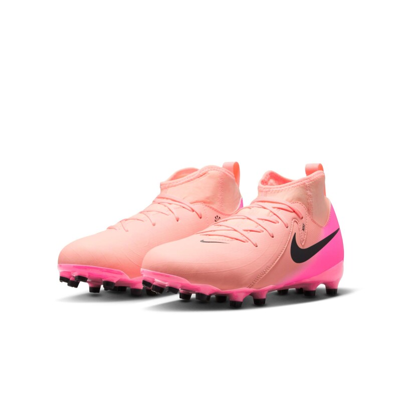 Championes de fútbol Nike Jr. Phantom Luna 2 Academy de Niños Rojo