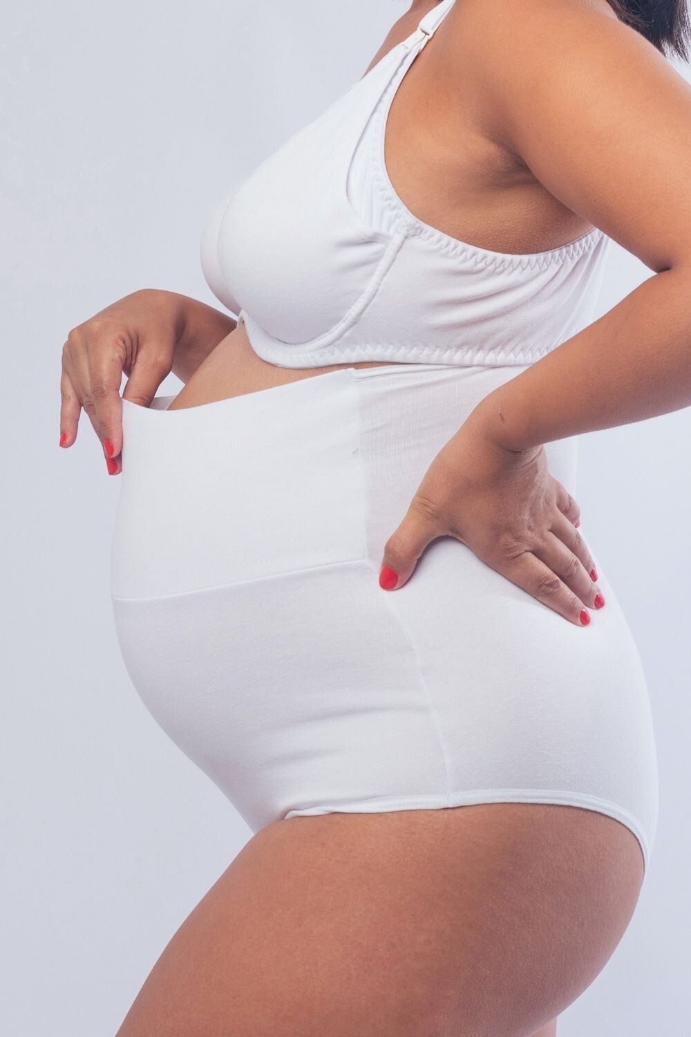 Bombacha Maternal Lena Blanco