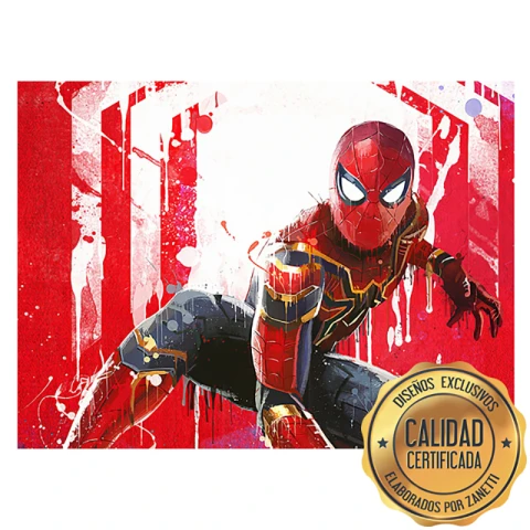 Lámina Spiderman Rect.