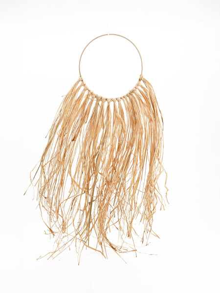 ADORNO COLGANTE FIBRA NATURAL